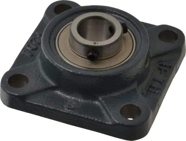 Value Collection - 3-3/8" OALBall Bearing Pillow Block - Cast Iron - Makers Industrial Supply