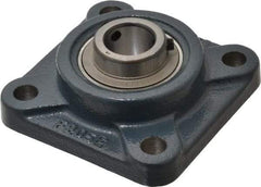 Value Collection - 3-3/4" OALBall Bearing Pillow Block - Cast Iron - Makers Industrial Supply