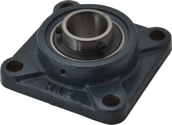 Value Collection - 4-1/4" OALBall Bearing Pillow Block - Cast Iron - Makers Industrial Supply