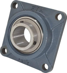 Value Collection - 6-3/8" OALBall Bearing Pillow Block - Cast Iron - Makers Industrial Supply