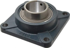 Value Collection - 6-7/8" OALBall Bearing Pillow Block - Cast Iron - Makers Industrial Supply