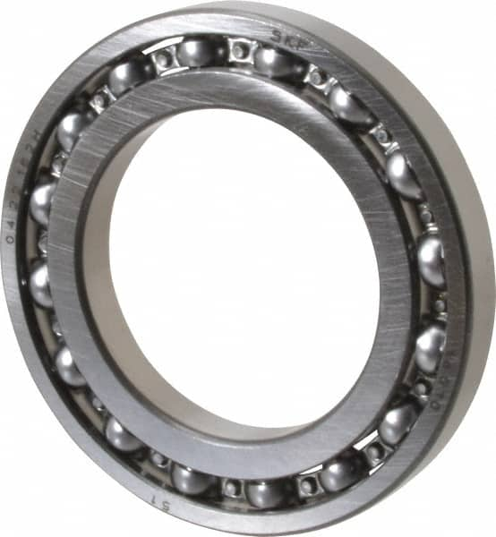 SKF - 50mm Bore Diam, 80mm OD, Open Deep Groove Radial Ball Bearing - 10mm Wide, 1 Row, Round Bore, 2,560 Lb Static Capacity, 3,660 Lb Dynamic Capacity - Makers Industrial Supply