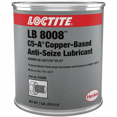 Loctite - 1 Lb Can Anti-Seize Lubricant - Copper, 1,800°F - Makers Industrial Supply