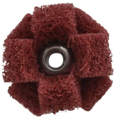 Standard Abrasives - 3" Diam Unmounted Buffing Wheel - 1 Ply, Scrubber Wheel, Medium Grade - Makers Industrial Supply