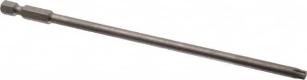 Wiha - T25 Torx Bit - 1/4" Hex Drive, 6" OAL - Makers Industrial Supply