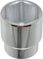 Proto - 1-7/16", 1/2" Drive, Standard Hand Socket - 6 Points, 2-1/8" OAL, Chrome Finish - Makers Industrial Supply