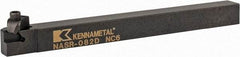 Kennametal - Internal/External Thread, Right Hand Cut, 1/2" Shank Width x 1/2" Shank Height Indexable Threading Toolholder - 6" OAL, N.2R Insert Compatibility, NAS Toolholder, Series Top Notch - Makers Industrial Supply