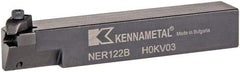 Kennametal - Internal/External Thread, Right Hand Cut, 3/4" Shank Width x 3/4" Shank Height Indexable Threading Toolholder - 4-1/2" OAL, N.2L Insert Compatibility, NE Toolholder, Series Top Notch - Makers Industrial Supply