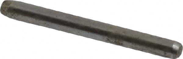 Made in USA - 1/16" Diam x 5/8" Pin Length 416 Stainless Steel Precision Dowel Pin - Passivated Finish, C 36-42 Hardness, 2 Beveled End - Makers Industrial Supply