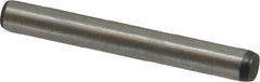 Made in USA - 3/32" Diam x 3/4" Pin Length 416 Stainless Steel Precision Dowel Pin - Passivated Finish, C 36-42 Hardness, 2 Beveled End - Makers Industrial Supply