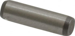 Made in USA - 1/8" Diam x 7/16" Pin Length 416 Stainless Steel Precision Dowel Pin - Passivated Finish, C 36-42 Hardness, 2 Beveled End - Makers Industrial Supply