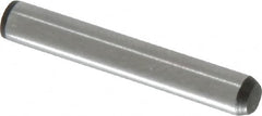 Made in USA - 5/32" Diam x 1" Pin Length 416 Stainless Steel Precision Dowel Pin - Passivated Finish, C 36-42 Hardness, 2 Beveled End - Makers Industrial Supply