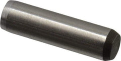 Made in USA - 5/32" Diam x 9/16" Pin Length 416 Stainless Steel Precision Dowel Pin - Passivated Finish, C 36-42 Hardness, 2 Beveled End - Makers Industrial Supply