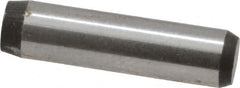 Made in USA - 5/32" Diam x 5/8" Pin Length 416 Stainless Steel Precision Dowel Pin - Passivated Finish, C 36-42 Hardness, 2 Beveled End - Makers Industrial Supply