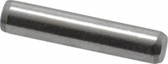 Made in USA - 5/32" Diam x 3/4" Pin Length 416 Stainless Steel Precision Dowel Pin - Passivated Finish, C 36-42 Hardness, 2 Beveled End - Makers Industrial Supply