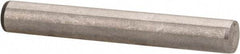 Made in USA - 3/16" Diam x 1-3/8" Pin Length 416 Stainless Steel Precision Dowel Pin - Passivated Finish, C 36-42 Hardness, 2 Beveled End - Makers Industrial Supply