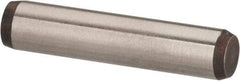 Made in USA - 3/16" Diam x 7/8" Pin Length 416 Stainless Steel Precision Dowel Pin - Passivated Finish, C 36-42 Hardness, 2 Beveled End - Makers Industrial Supply