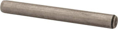 Made in USA - 1/4" Diam x 2-1/4" Pin Length 416 Stainless Steel Precision Dowel Pin - Passivated Finish, C 36-42 Hardness, 2 Beveled End - Makers Industrial Supply