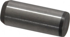 Made in USA - 1/4" Diam x 5/8" Pin Length 416 Stainless Steel Precision Dowel Pin - Passivated Finish, C 36-42 Hardness, 2 Beveled End - Makers Industrial Supply