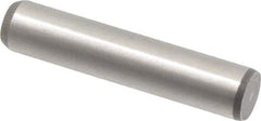 Made in USA - 5/16" Diam x 1-1/2" Pin Length 416 Stainless Steel Precision Dowel Pin - Passivated Finish, C 36-42 Hardness, 2 Beveled End - Makers Industrial Supply