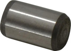 Made in USA - 5/16" Diam x 1/2" Pin Length 416 Stainless Steel Precision Dowel Pin - Passivated Finish, C 36-42 Hardness, 2 Beveled End - Makers Industrial Supply