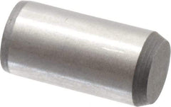 Made in USA - 5/16" Diam x 5/8" Pin Length 416 Stainless Steel Precision Dowel Pin - Passivated Finish, C 36-42 Hardness, 2 Beveled End - Makers Industrial Supply