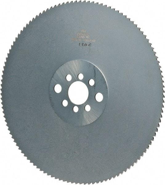 Kinkelder Saw - 250mm Blade Diam, 120 Teeth, High Speed Steel Cold Saw Blade - 32mm Arbor Hole Diam, 2mm Blade Thickness - Makers Industrial Supply