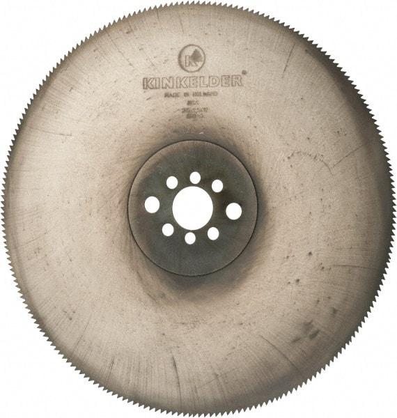 Kinkelder Saw - 315mm Blade Diam, 160 Teeth, High Speed Steel Cold Saw Blade - 32mm Arbor Hole Diam, 2.5mm Blade Thickness - Makers Industrial Supply