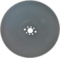 Kinkelder Saw - 350mm Blade Diam, 160 Teeth, High Speed Steel Cold Saw Blade - 32mm Arbor Hole Diam, 2.5mm Blade Thickness - Makers Industrial Supply