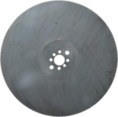 Kinkelder Saw - 350mm Blade Diam, 280 Teeth, High Speed Steel Cold Saw Blade - 32mm Arbor Hole Diam, 2.5mm Blade Thickness - Makers Industrial Supply