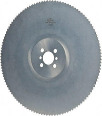 Kinkelder Saw - 350mm Blade Diam, 120 Teeth, High Speed Steel Cold Saw Blade - 40mm Arbor Hole Diam, 2.5mm Blade Thickness - Makers Industrial Supply