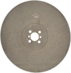 Kinkelder Saw - 350mm Blade Diam, 180 Teeth, High Speed Steel Cold Saw Blade - 40mm Arbor Hole Diam, 2.5mm Blade Thickness - Makers Industrial Supply