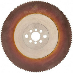 Kinkelder Saw - 250mm Blade Diam, 120 Teeth, High Speed Steel Cold Saw Blade - 32mm Arbor Hole Diam, 2mm Blade Thickness - Makers Industrial Supply