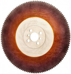 Kinkelder Saw - 315mm Blade Diam, 120 Teeth, High Speed Steel Cold Saw Blade - 40mm Arbor Hole Diam, 2.5mm Blade Thickness - Makers Industrial Supply