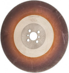 Kinkelder Saw - 350mm Blade Diam, 280 Teeth, High Speed Steel Cold Saw Blade - 40mm Arbor Hole Diam, 2.5mm Blade Thickness - Makers Industrial Supply