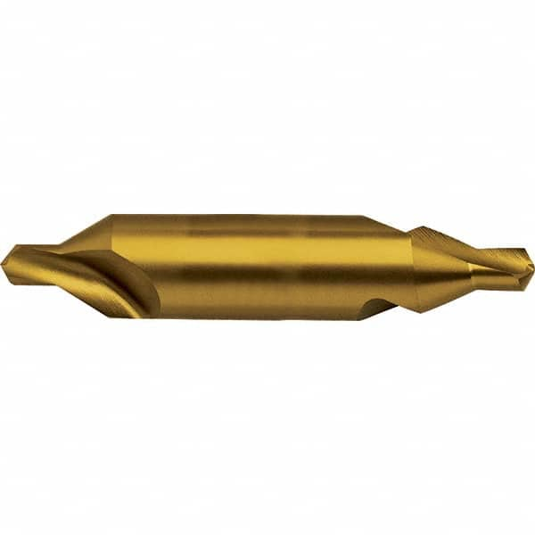 Guhring - Metric Plain Cut 60° Incl Angle High Speed Steel Combo Drill & Countersink - Makers Industrial Supply