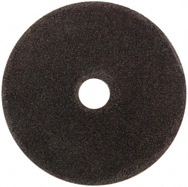 Metabo - 6" Medium Grade Zirconia Alumina Deburring Disc - 1" Center Hole, Spindle Mount Connection, Black - Makers Industrial Supply