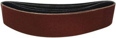 Tru-Maxx - 19" Wide x 48" OAL, 120 Grit, Aluminum Oxide Abrasive Belt - Aluminum Oxide, Fine, Coated, X Weighted Cloth Backing, Dry - Makers Industrial Supply