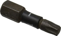 Wera - T25 Torx Bit - 1/4" Hex Drive, 1" OAL - Makers Industrial Supply