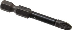 Wera - PZ.2 Posidriv Screwdriver Bit - 1/4" Hex Drive, 2" OAL - Makers Industrial Supply