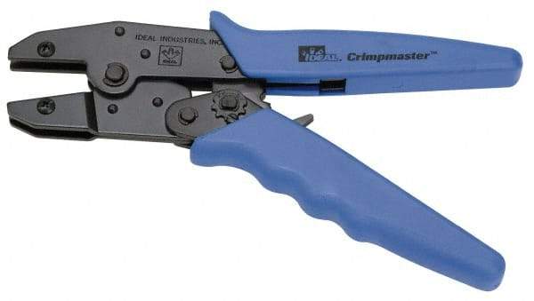 Ideal - Ratcheting Crimper - Crimp Release Lever for Operator Safety, Cushion Grip Handle - Makers Industrial Supply