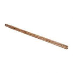 Made in USA - 36" Long Replacement Handle for Sledge Hammers - 1-3/8" Eye Length x 1" Eye Width, Hickory, Material Grade Type B - Makers Industrial Supply