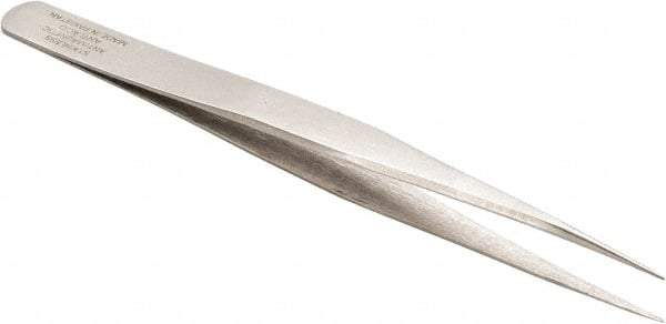 Aven - 4-1/4" OAL 3C-SA Precision Tweezers - Straight, Subminiature Assembly - Makers Industrial Supply