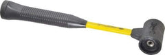 NUPLA - 1 Lb Head 1-1/2" Face Composite Nonmarring Hammer without Faces - Fiberglass Handle - Makers Industrial Supply