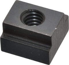 Gibraltar - 1/4-20 Tapped Through T Slot Nut - 3/8" Slot Width, 9/16 x 15/64" Base Width x Height, 9/16 x 3/8" OAL x Height - Makers Industrial Supply