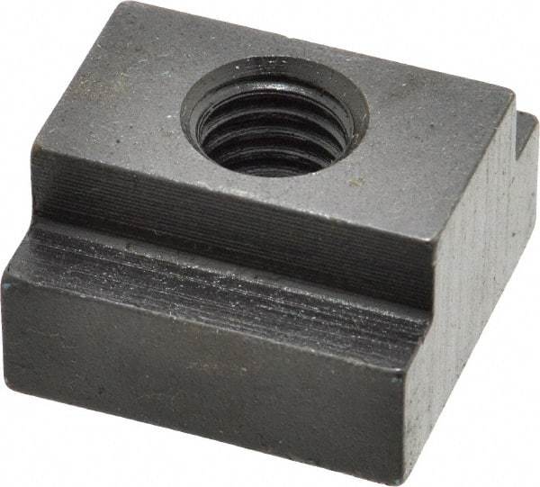 Gibraltar - 1/2-13 Blind Tapped T Slot Nut - 3/4" Slot Width, 1-1/4 x 15/32" Base Width x Height, 1-1/4 x 3/4" OAL x Height - Makers Industrial Supply