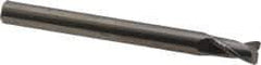 OSG - 3/16", 2 Flute, Single End, Solid Carbide, 0.02" Corner Radius End Mill - 2" OAL, 30° Helix, Right Hand Flute, 5/16" LOC, Right Hand Cut - Makers Industrial Supply