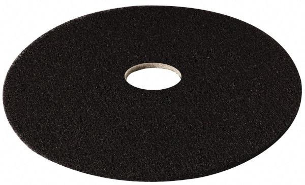 3M - Stripping Pad - 17" Machine, Black Pad, Nylon - Makers Industrial Supply