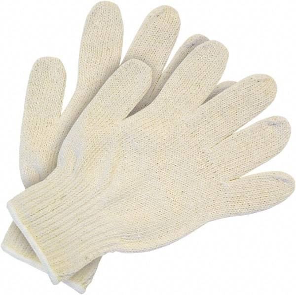 MCR Safety - Size M General Protection Work Gloves - For General Purpose, Uncoated, Knit Wrist Cuff, Natural, Paired - Makers Industrial Supply