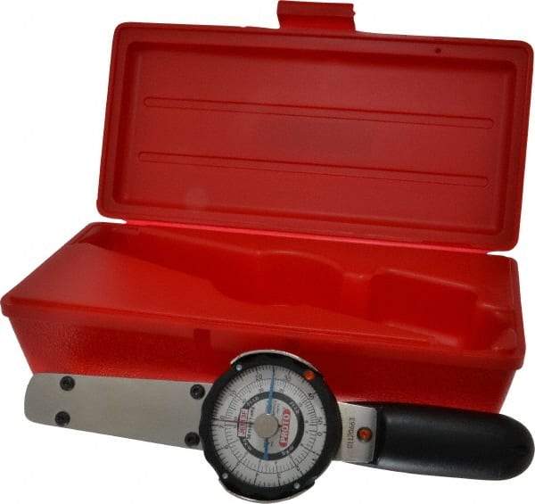 Proto - 3/8" Drive Dial Torque Wrench - 50 Ft/Lb Torque, 10-1/4" OAL, Fixed Head - Makers Industrial Supply